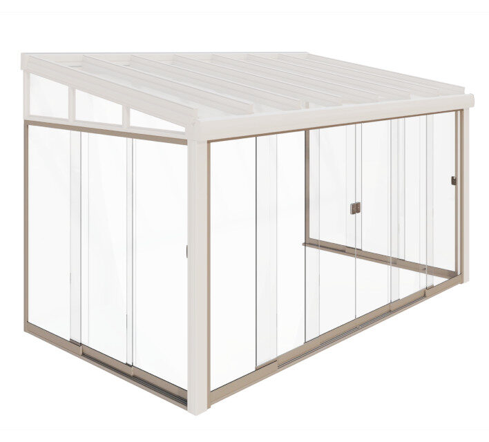 klaaskatus terrassile