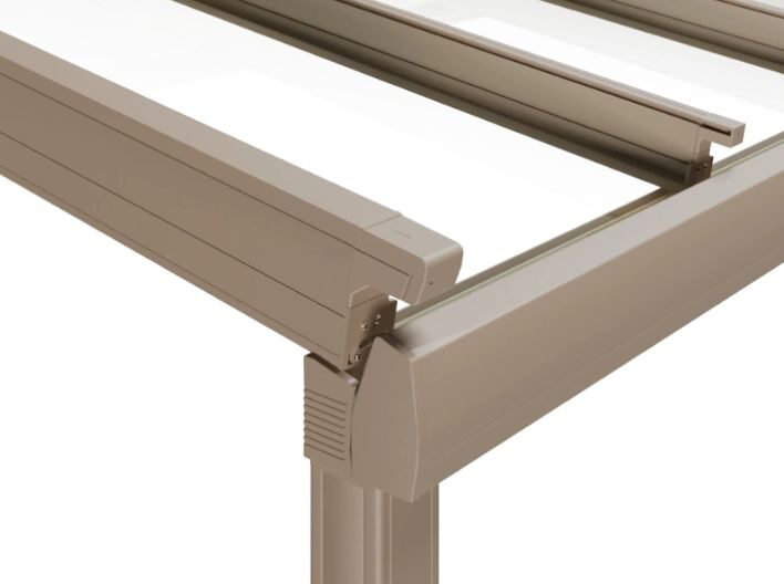 klaaskatus varjestusega