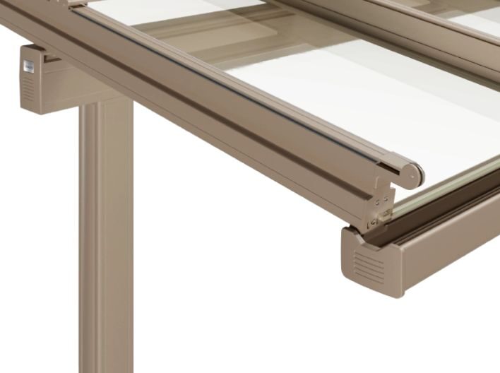 klaaskatus varjestusega